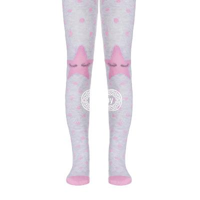 Колготки детские CONTE KIDS TIP-TOP, 4С-03СП-450 (светло-серый, 104-110)