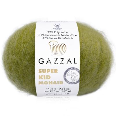 Пряжа Gazzal Super Kid Mohair (64422)