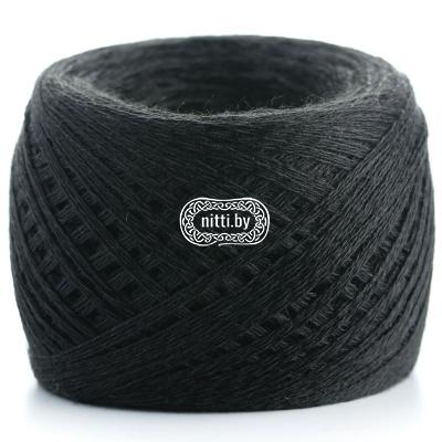 Пряжа Слонимская С416 хлопок пан (Черный)