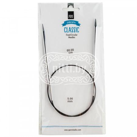 Спицы круговые латунные DROPS Pro Classic 5,0 мм / 60 см