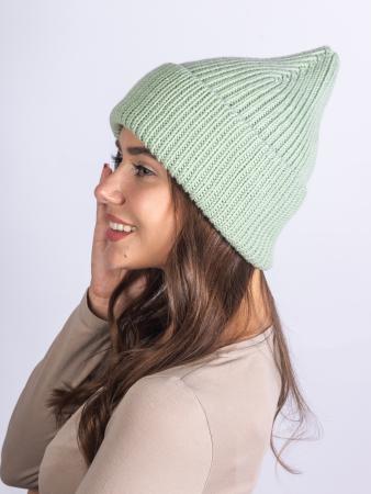 Шапка луковка, цвет мята, размер 56-58