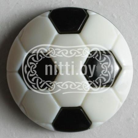 Пуговица пластиковая Мяч на ножке Dill 13 мм