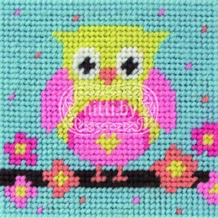 Набор для вышивания Anchor 1st Kit - Owl