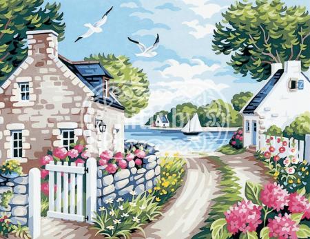 Картина для вышивания Anchor - Le Chemin de la Plage