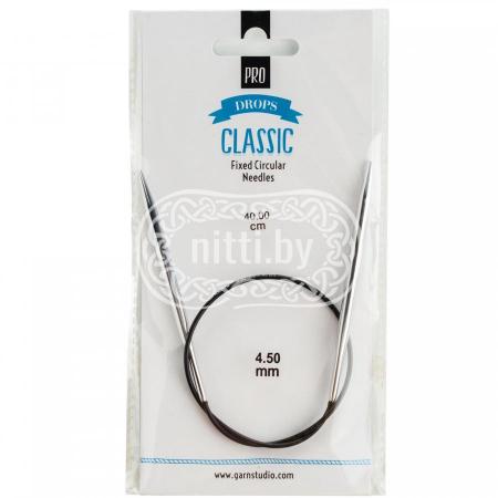 Спицы круговые латунные DROPS Pro Classic 4,5 мм / 40 см