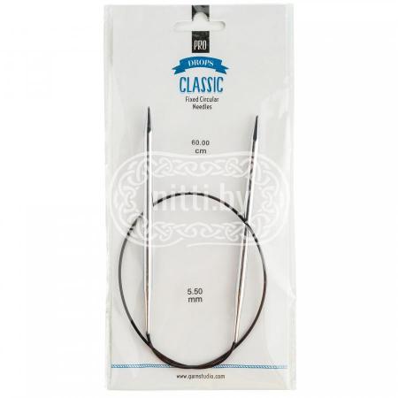 Спицы круговые латунные DROPS Pro Classic 5,5 мм / 60 см