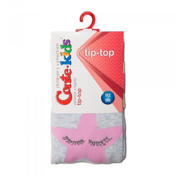 Колготки детские CONTE KIDS TIP-TOP, 4С-03СП-450 (светло-серый, 104-110)