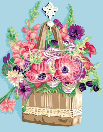 Картина для вышивания Anchor - Fleurs Dans Un Sac