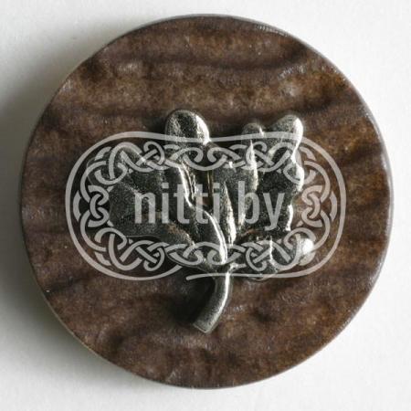 Пуговица пластиковая Dill 20 мм (имитация рога)