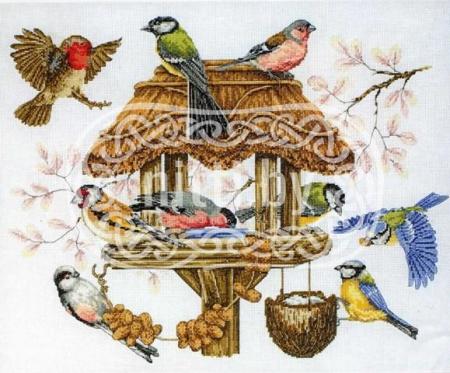 Набор для вышивания Anchor Premier - Bird Table