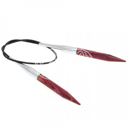 Спицы круговые деревянные LANA GROSSA 7 мм / 40 см