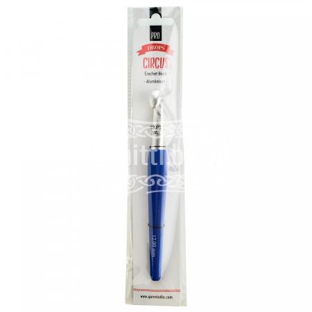 Крючок алюминиевый с пластиковой ручкой 12,0 мм DROPS Pro Circus 