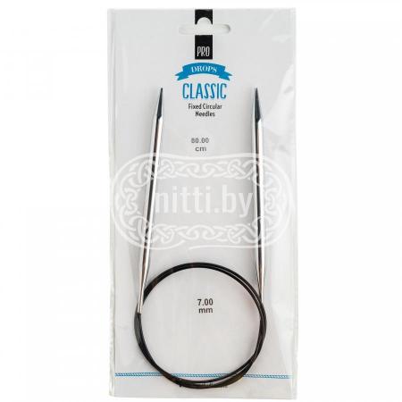 Спицы круговые латунные DROPS Pro Classic 7,0 мм / 80 см