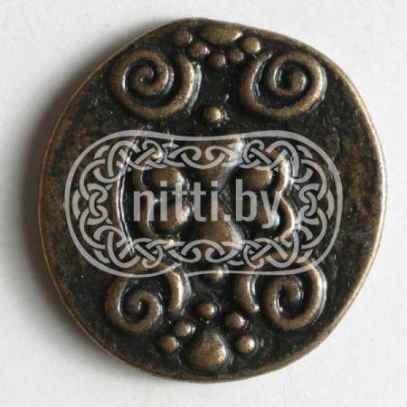 Пуговица металлическая Dill 23 мм