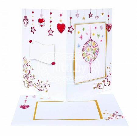 Набор для рукоделия Anchor Craft Kit - Christmas Card Новогодния шар