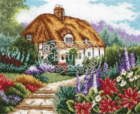 Набор для вышивания Anchor - Cottage Garden in Bloom