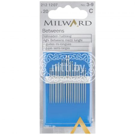 Иглы для шитья Milward № 3-9 короткие 20 шт