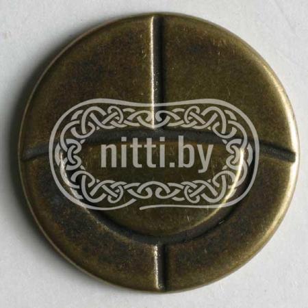 Пуговица металлическая Dill 23 мм