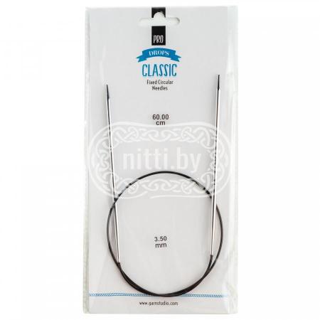 Спицы круговые латунные DROPS Pro Classic 3,5 мм / 60 см