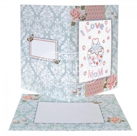 Набор для рукоделия Anchor Craft Kit - I Love U Mom Card