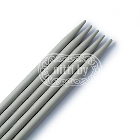 Спицы чулочные алюминиевые с острием на обоих концах Prym 4 мм / 20 см