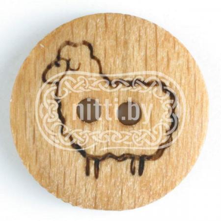 Пуговица деревянная Dill 18 мм 