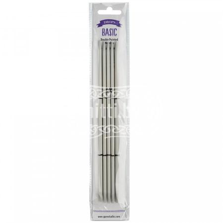 Спицы чулочные алюминиевые DROPS Pro Classic 4,5 мм / 20 см