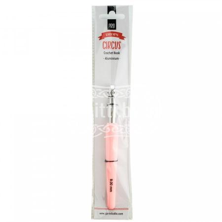 Крючок алюминиевый с пластиковой ручкой 9,0 мм DROPS Pro Circus 