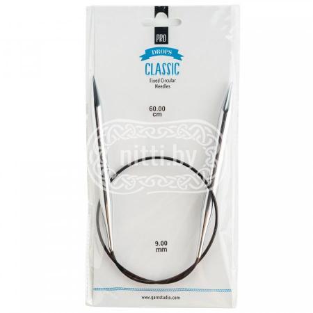 Спицы круговые латунные DROPS Pro Classic 9,0 мм / 60 см