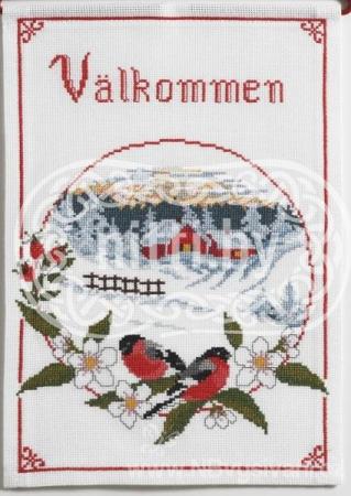 Набор для вышивания Anchor - Welcome (Bullfinches)