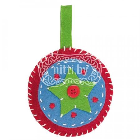 Набор для рукоделия Anchor Craft Kit - Round Christmas Decoration