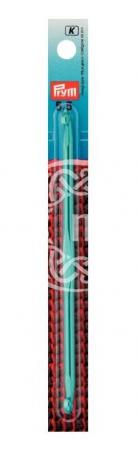 Крючок для вязания тунисский алюминиевый двухсторонний Prym 5,5 мм / 15 см