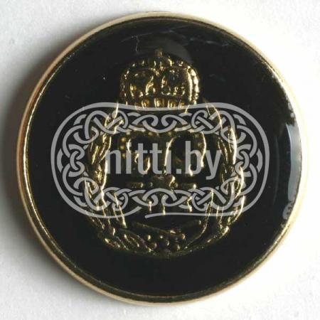 Пуговица металлическая Dill 19 мм