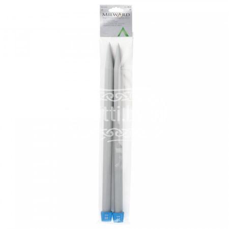 Спицы прямые пластиковые Milward 20 мм / 40 см