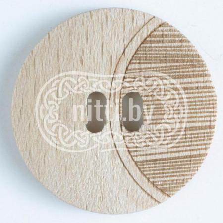 Пуговица деревянная Dill 20 мм 