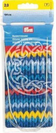 Спицы круговые алюминиевые Prym 2 мм / 120 см