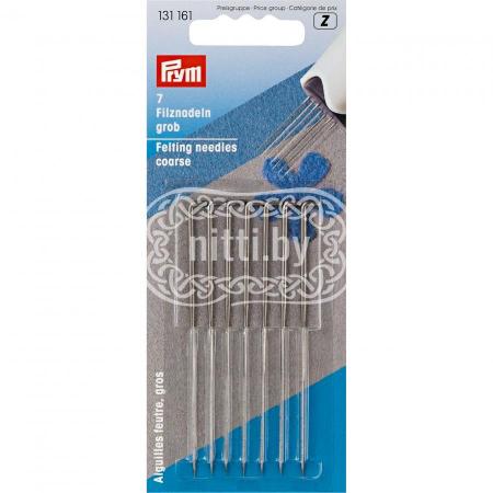 Иглы для сваливания шерсти Prym толстые 78 мм 