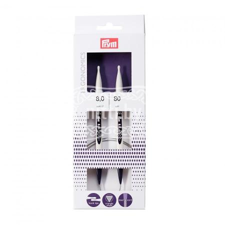 Спицы круговые prym.ergonomics 8 мм / 80 см