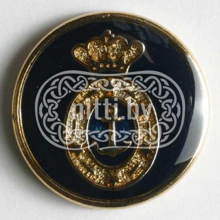 Пуговица металлическая Dill 15 мм