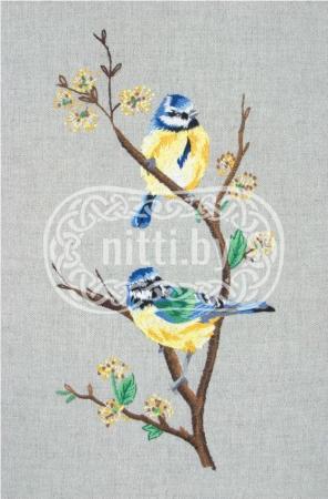 Набор для вышивания Anchor - Blue Tits