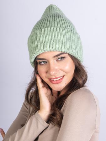 Шапка луковка, цвет мята, размер 56-58