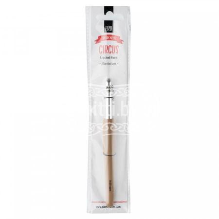 Крючок алюминиевый с пластиковой ручкой 8,0 мм DROPS Pro Circus