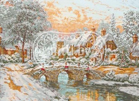 Набор для вышивания Anchor Maia - Cobblestone Christmas