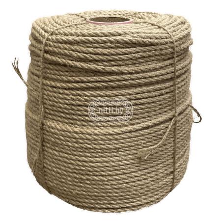 Канат джутовый Hessian 8мм, бухта (10 кг ± 5%, ~228 м)